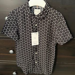 DENIM & FLOWER Boys size 8 button down (see video)